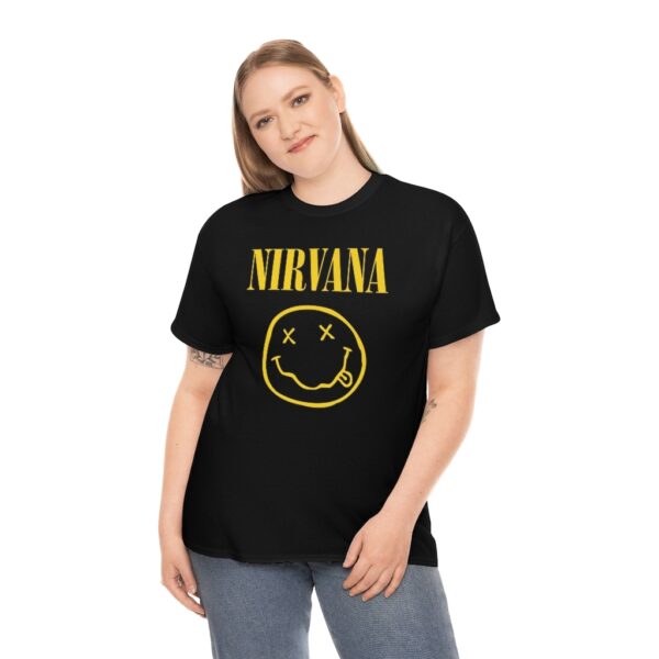 Nirvana Smiley Shirt | Single Sided Print - Image 3