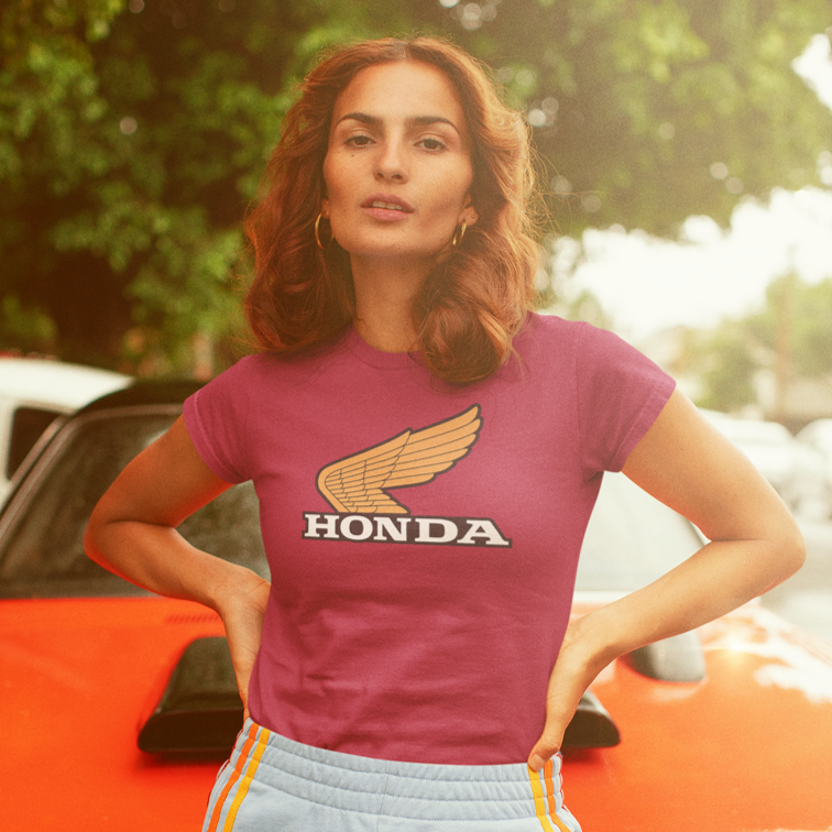 Honda Gold Wing Vintage Racing Short Sleeve Tee