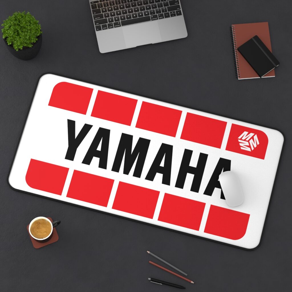 Yamaha Vintage Racing Desk Mat