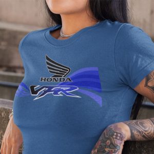 Honda VFR800 Fi Gen 5 1998-2001 T-shirt - Blue