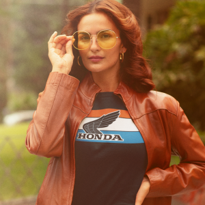 Vintage Style Honda Wing Silhouette T-shirt